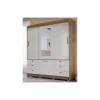 Guardam  Roupa - ALICE 3PTS COM ESPELHO