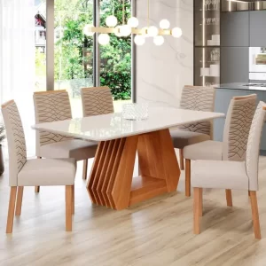 Mesa Agata 1,60 6cad.  Clarisse