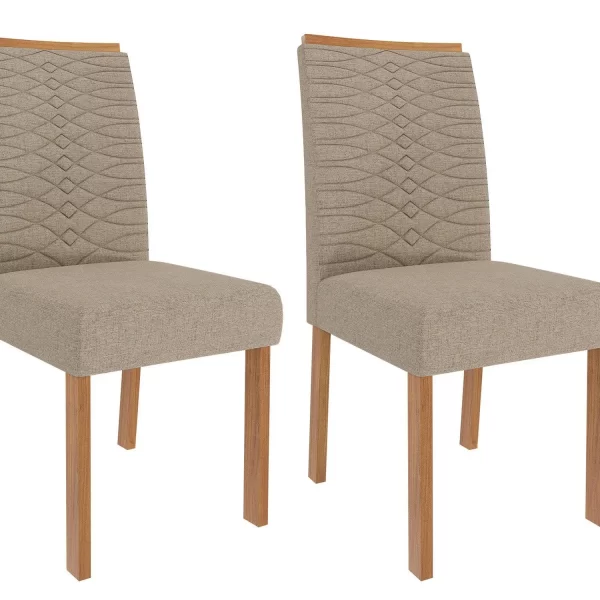 Mesa Agata 1,60 6cad.  Clarisse - Imagem 2