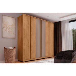 Guarda-Roupa Casal Mozart 6 Portas e 4