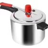 Panela De Pressão 4,5l Eirilar Polida Cor Prateado