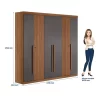 Guarda Roupa BURITI 6 PTAS